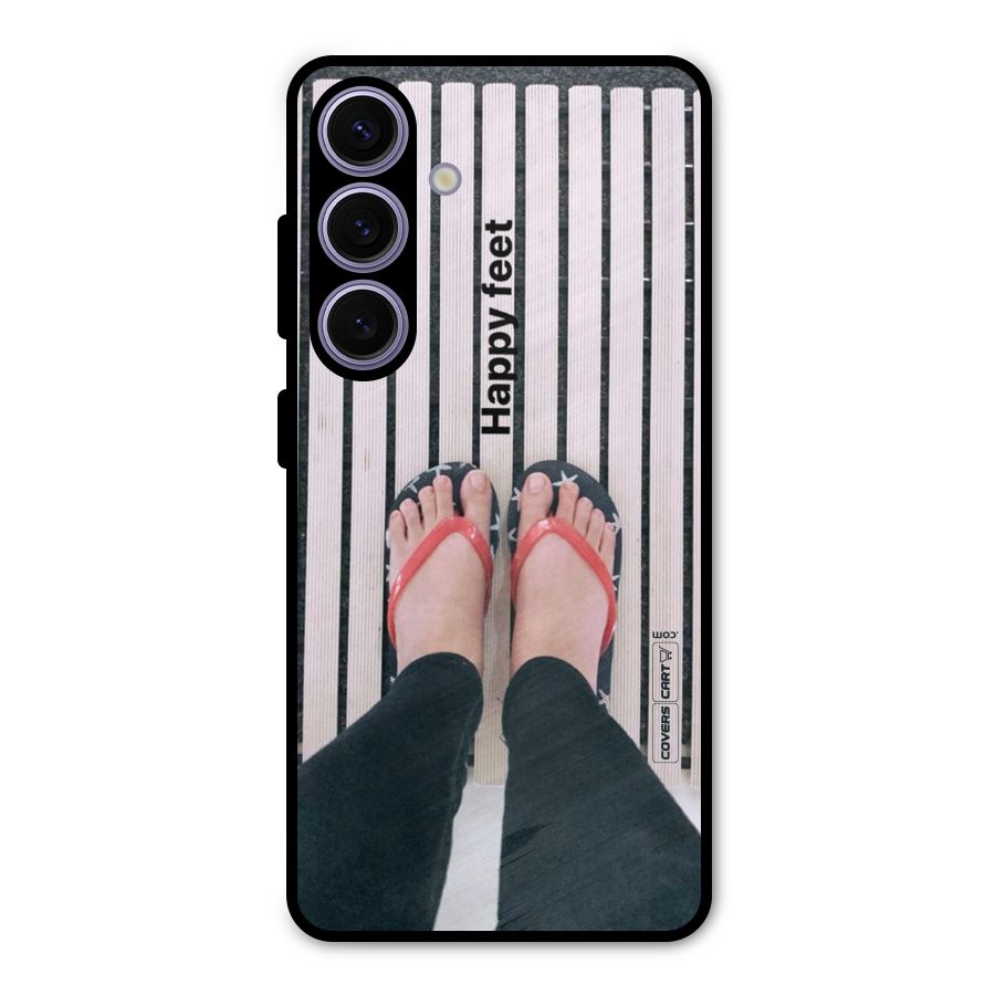 Happy Feet Metal Back Case for Galaxy S24
