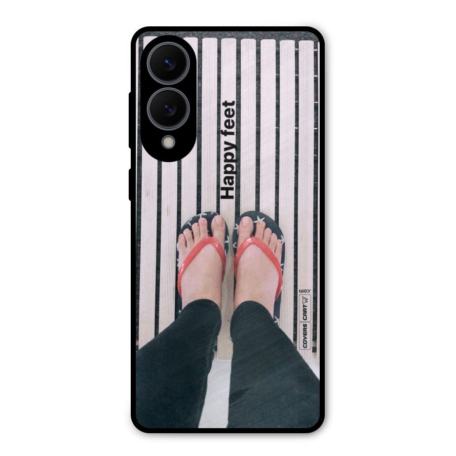 Happy Feet Metal Back Case for Galaxy S25 Edge