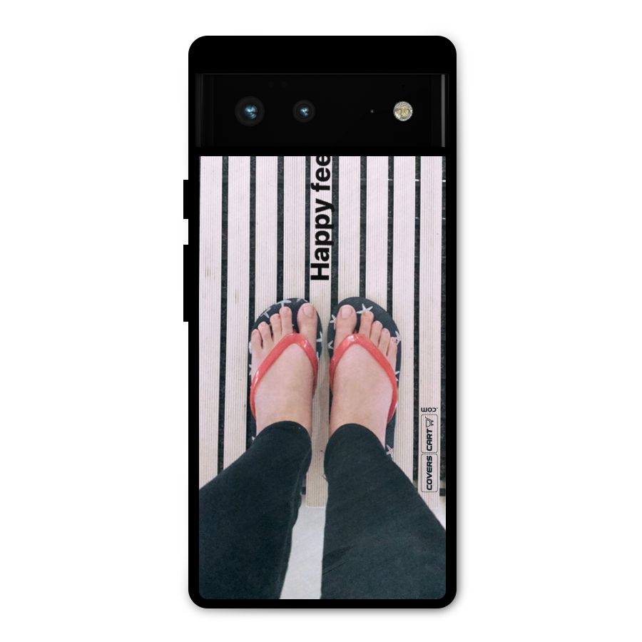Happy Feet Metal Back Case for Google Pixel 6