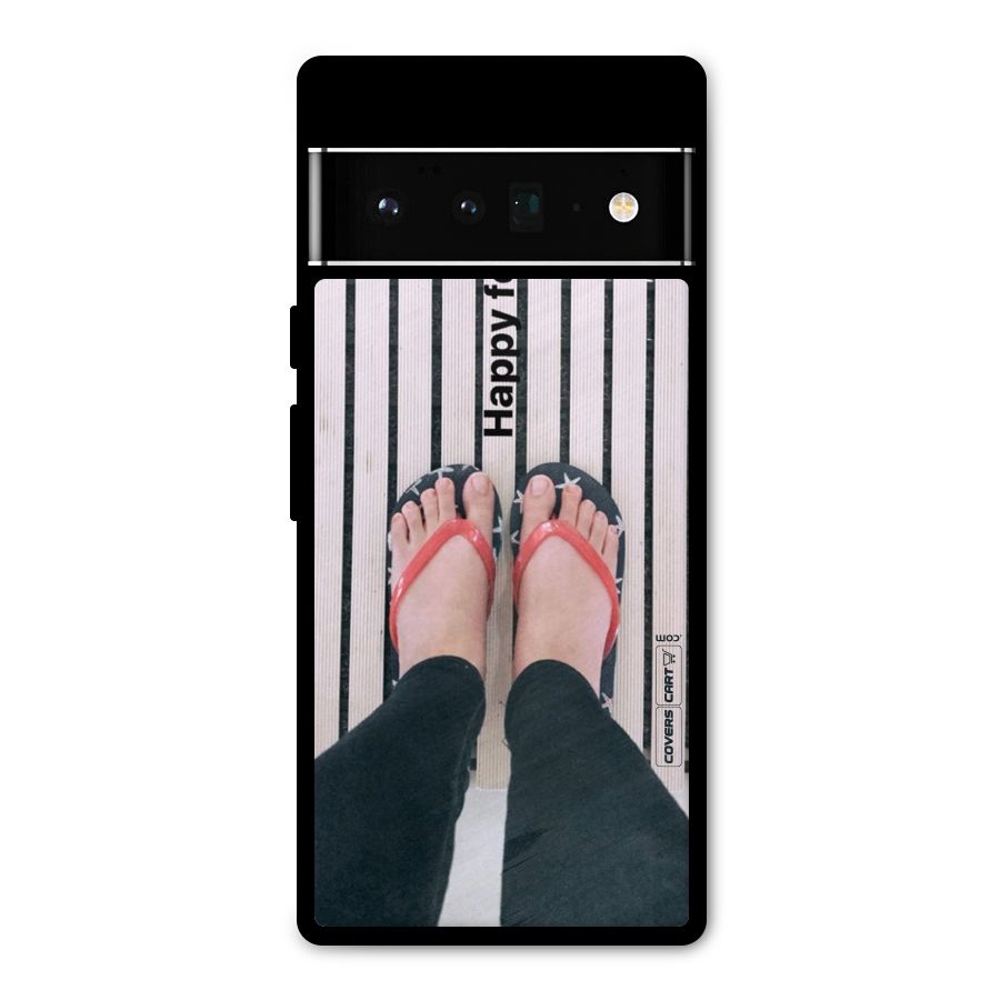 Happy Feet Metal Back Case for Google Pixel 6 Pro