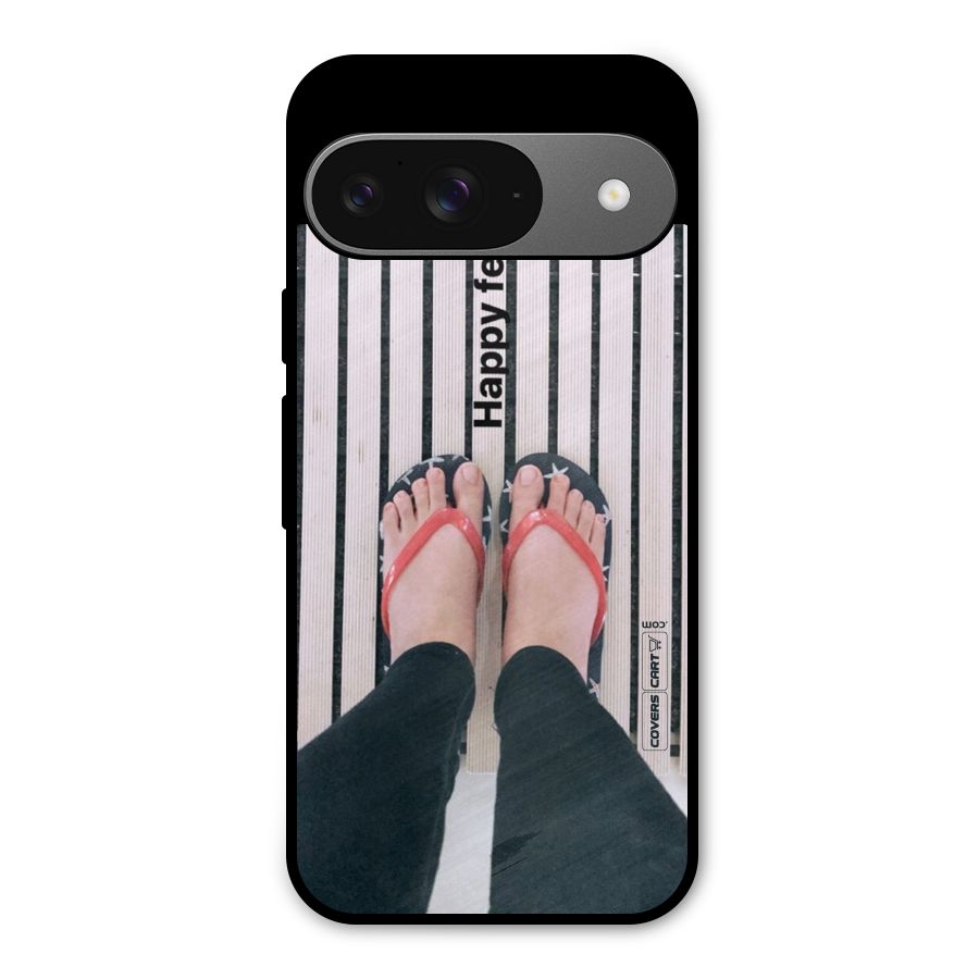 Happy Feet Metal Back Case for Google Pixel 9