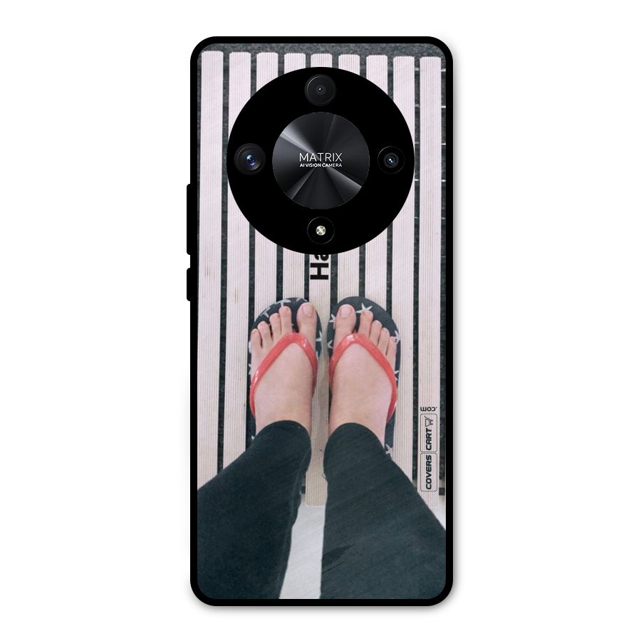 Happy Feet Metal Back Case for Honor X9b