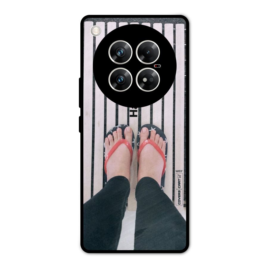 Happy Feet Metal Back Case for Infinix Zero 40 5G