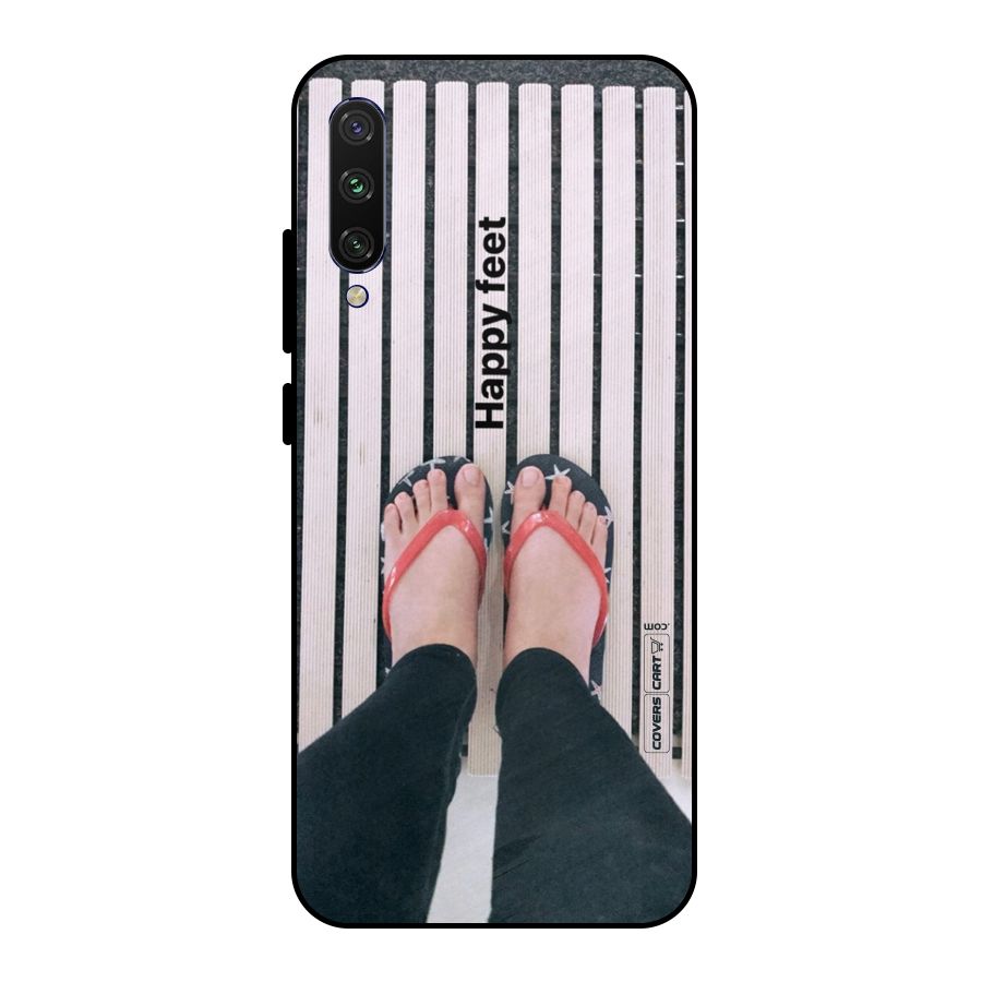 Happy Feet Metal Back Case for Mi A3