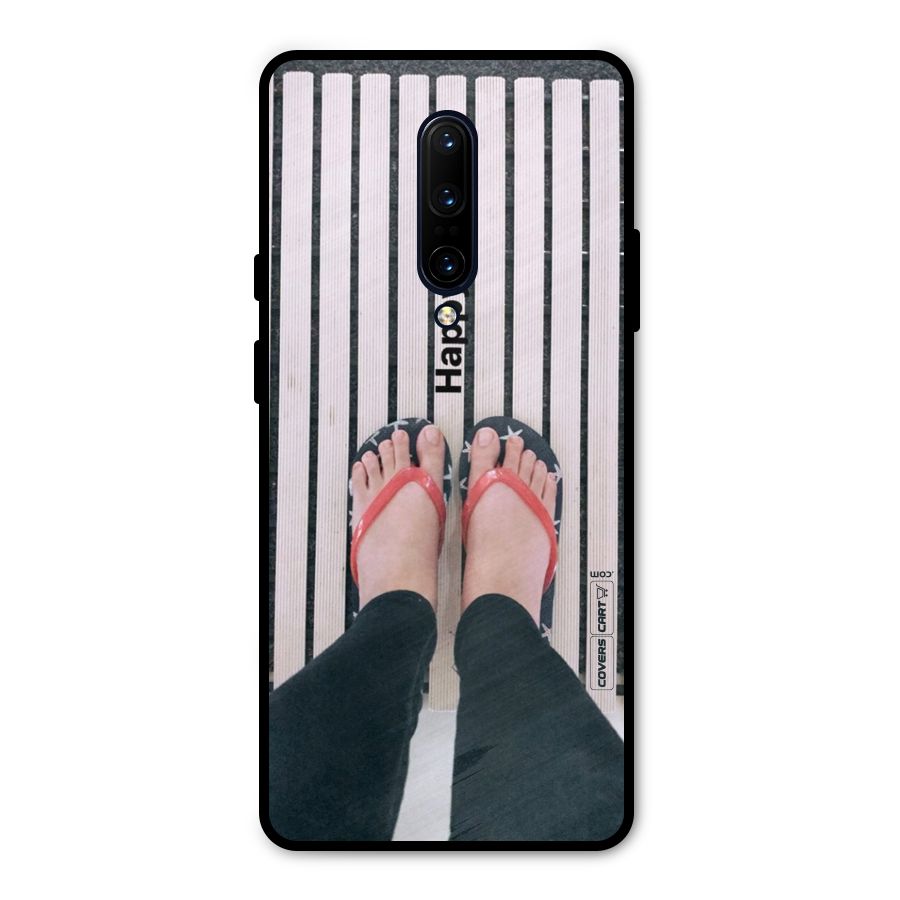 Happy Feet Metal Back Case for OnePlus 7 Pro