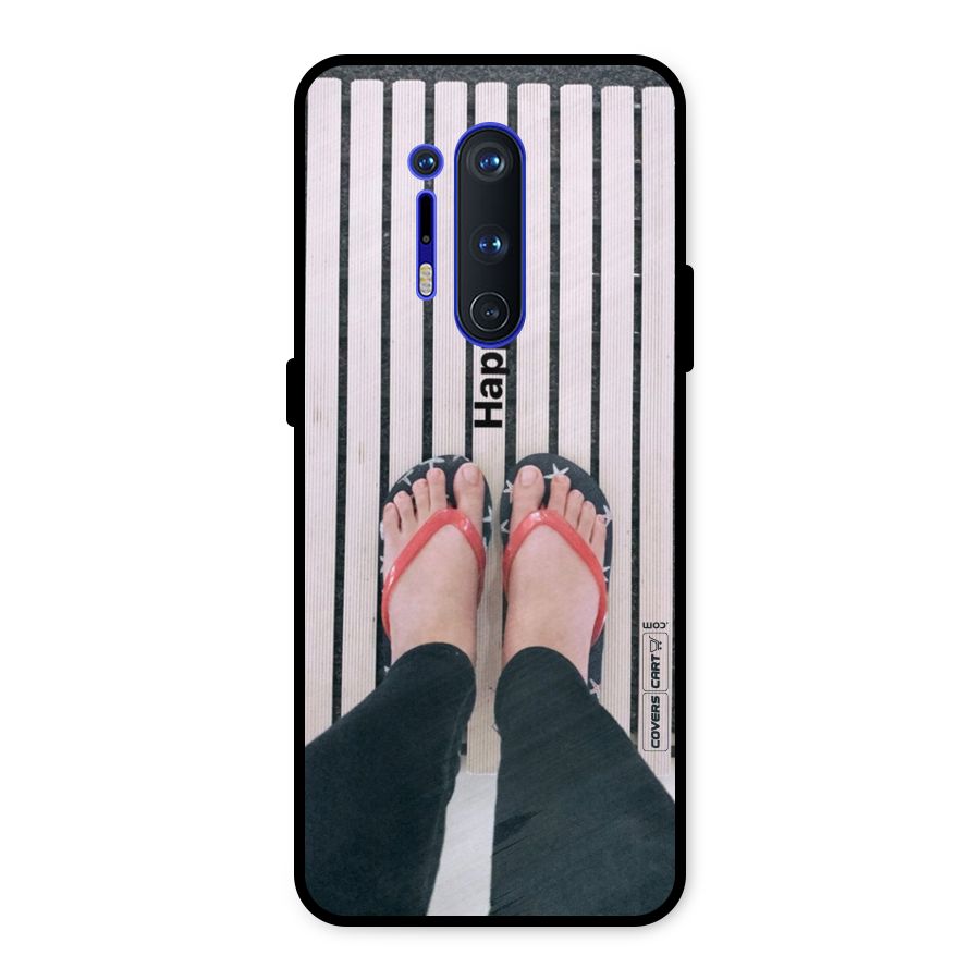 Happy Feet Metal Back Case for OnePlus 8 Pro