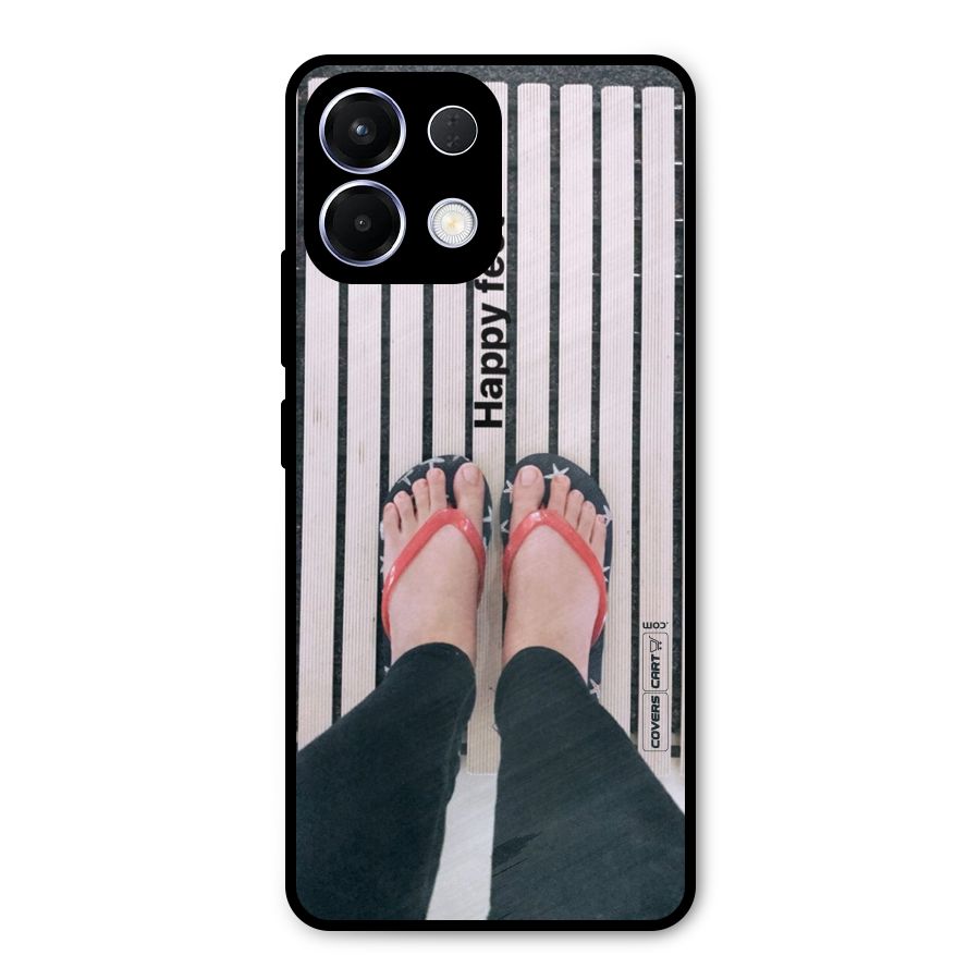 Happy Feet Metal Back Case for Oppo K13
