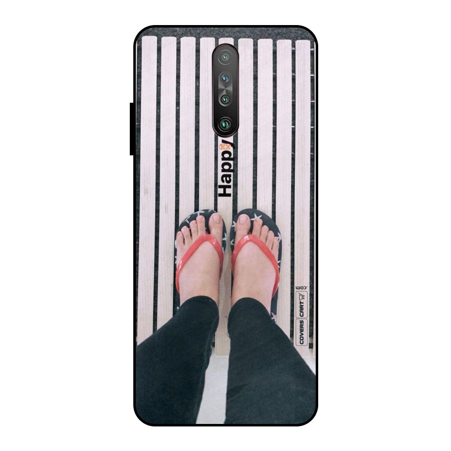 Happy Feet Metal Back Case for Poco X2