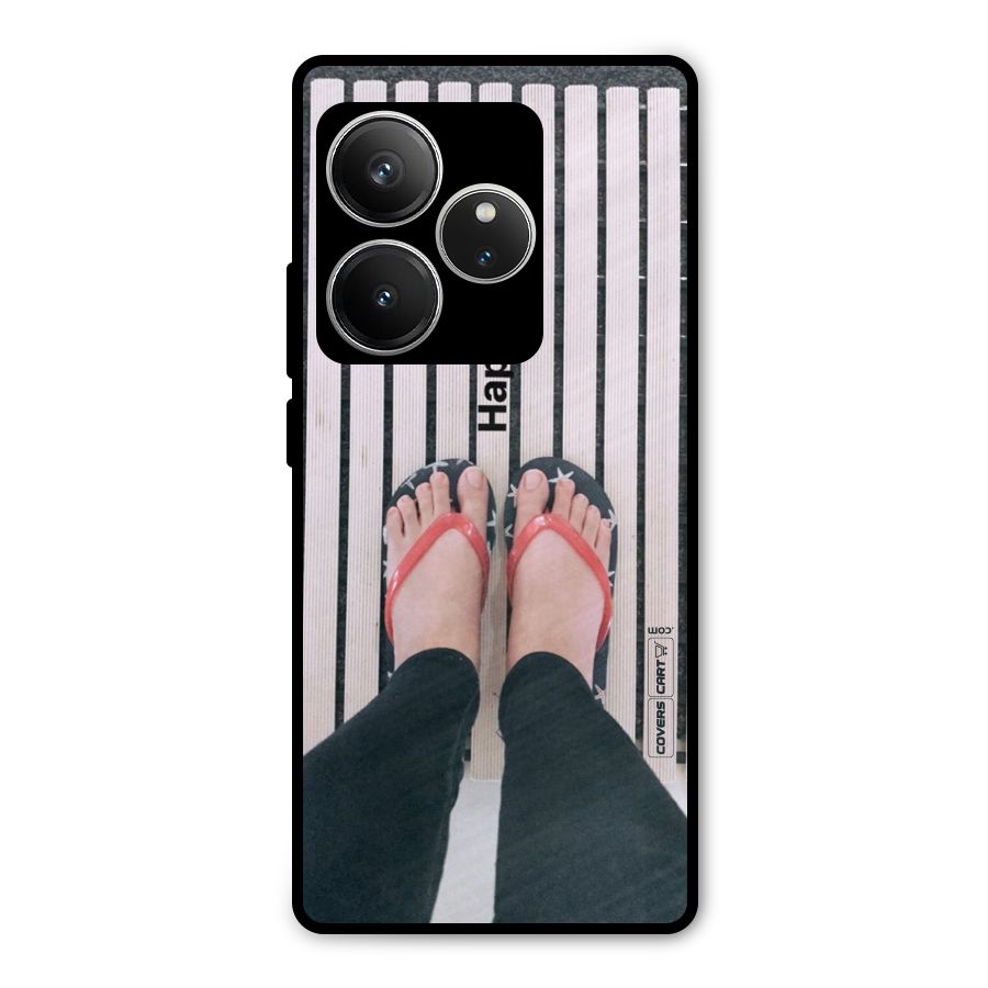 Happy Feet Metal Back Case for Realme GT 6