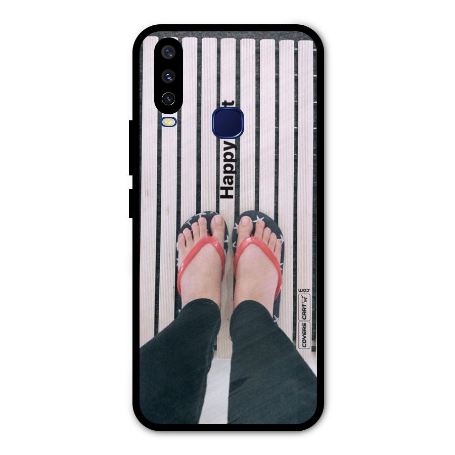 Happy Feet Metal Back Case for Vivo V17