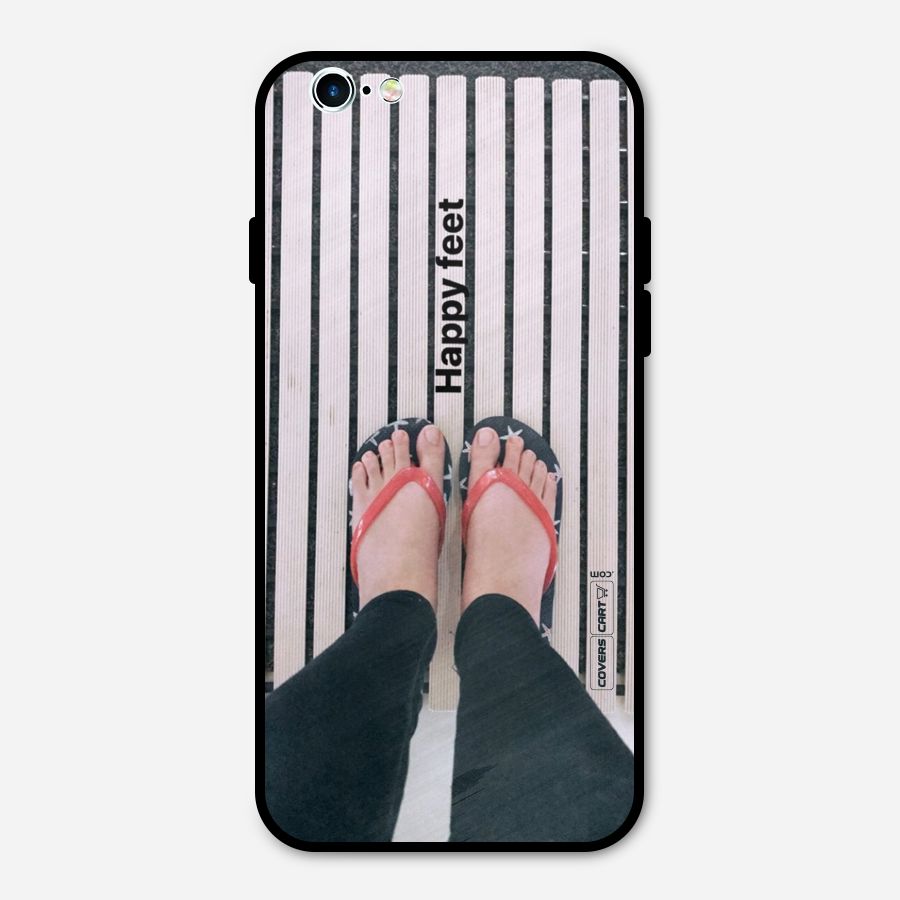 Happy Feet Metal Back Case for iPhone 6 6s