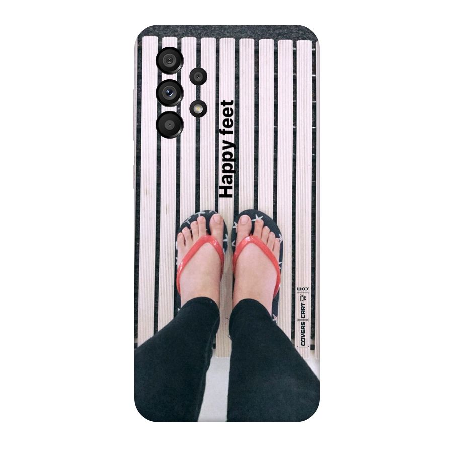 Happy Feet Original Polycarbonate Back Case for Galaxy A73 5G