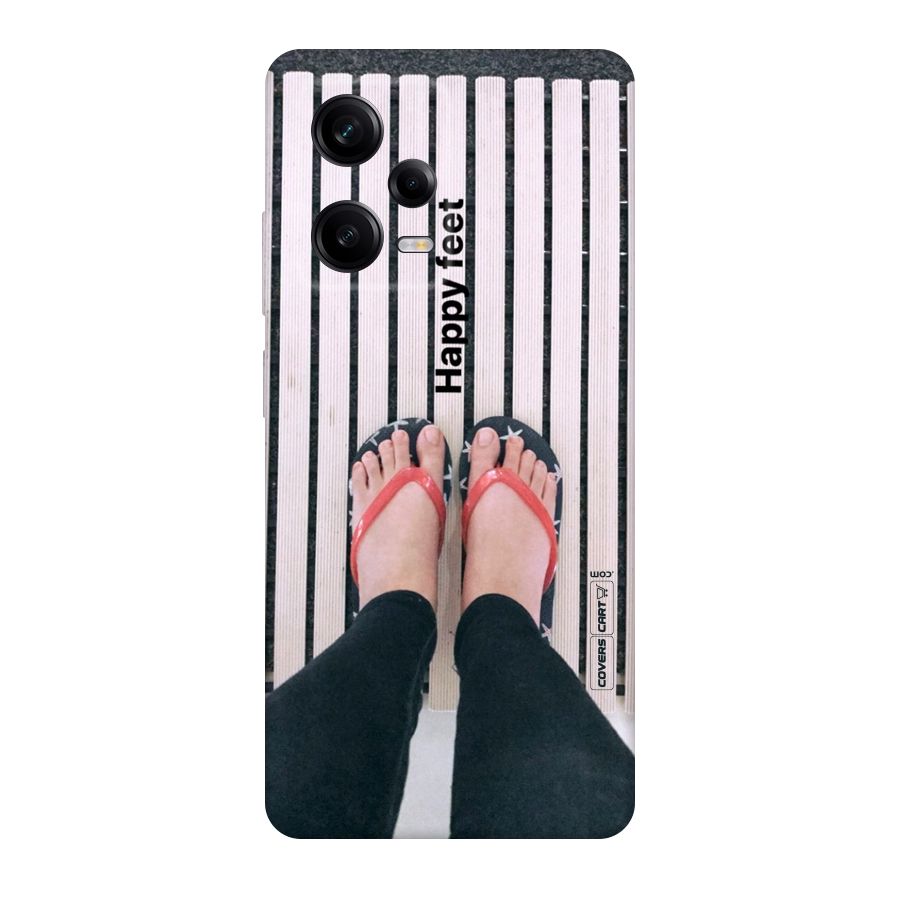 Happy Feet Original Polycarbonate Back Case for Redmi Note 12 Pro