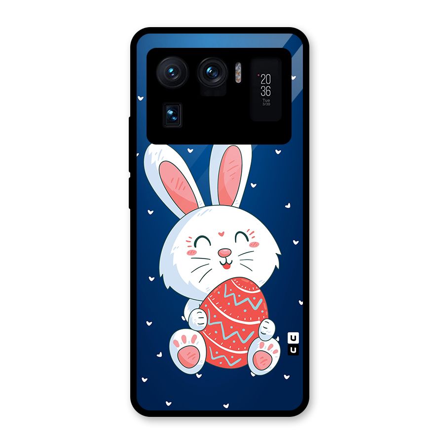 Happy Festive Bunny Glass Back Case for Mi 11 Ultra