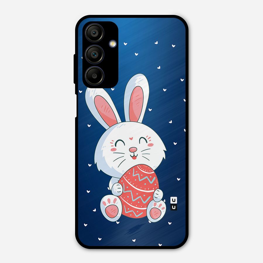 Happy Festive Bunny Metal Back Case for Galaxy A15 5G