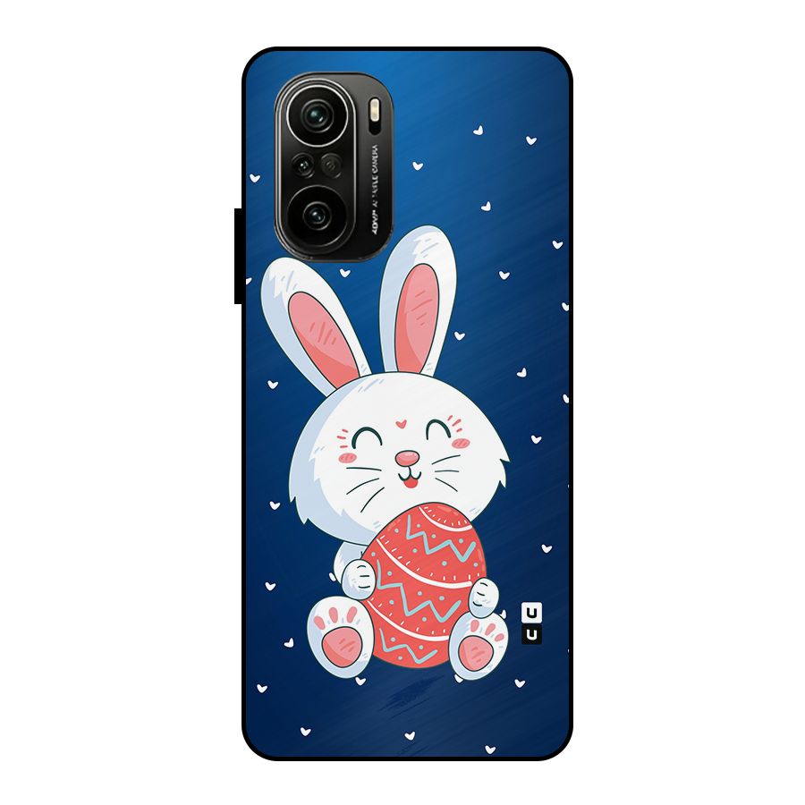 Happy Festive Bunny Metal Back Case for Mi 11x