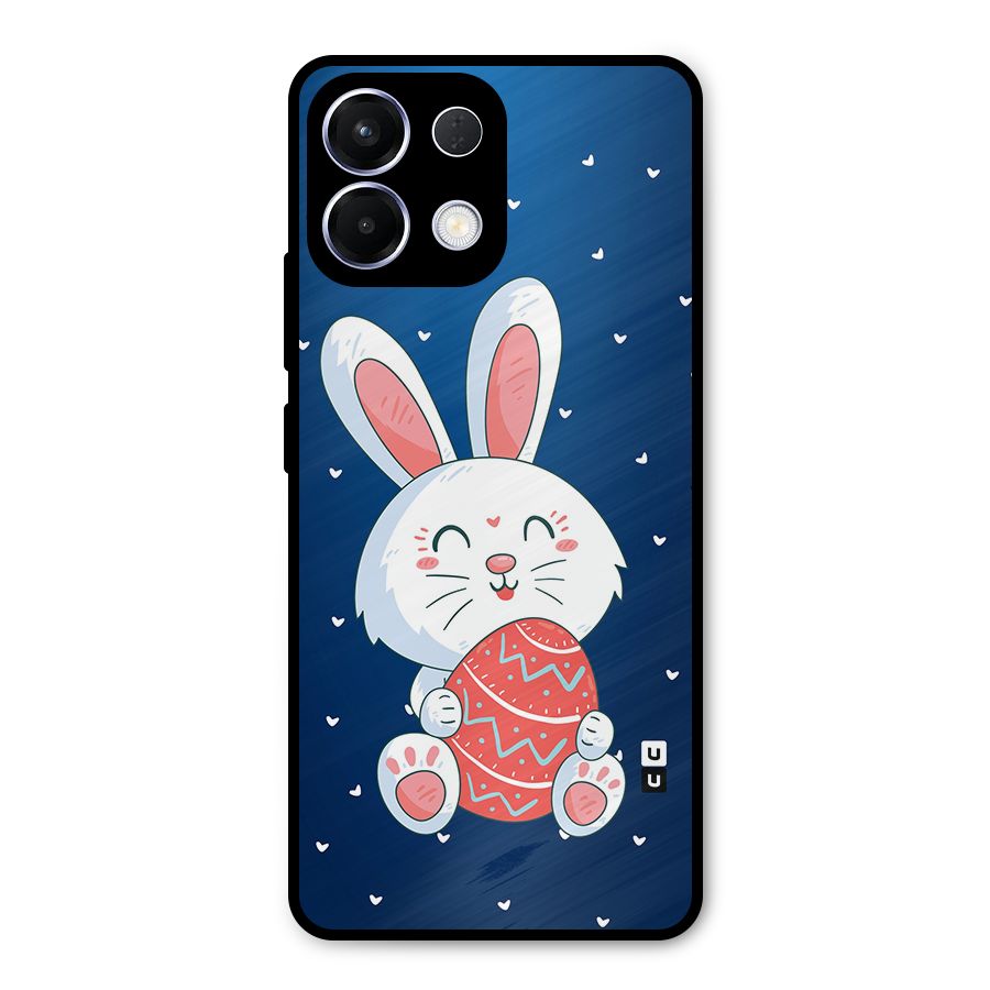 Happy Festive Bunny Metal Back Case for Oppo K13