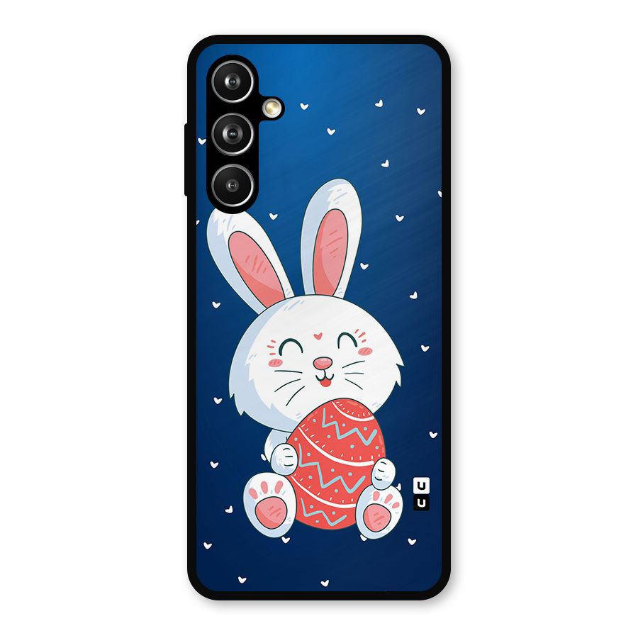 Happy Festive Bunny Metal Back Case for Samsung Galaxy M54