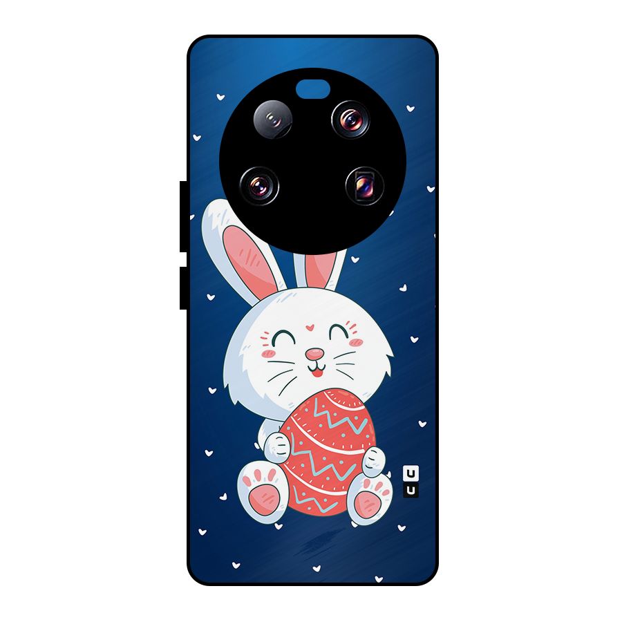 Happy Festive Bunny Metal Back Case for Xiaomi 13 Ultra