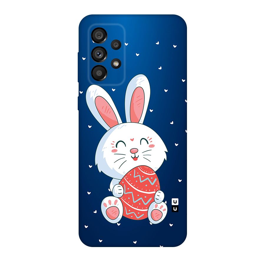 Happy Festive Bunny Original Polycarbonate Back Case for Galaxy A73 5G