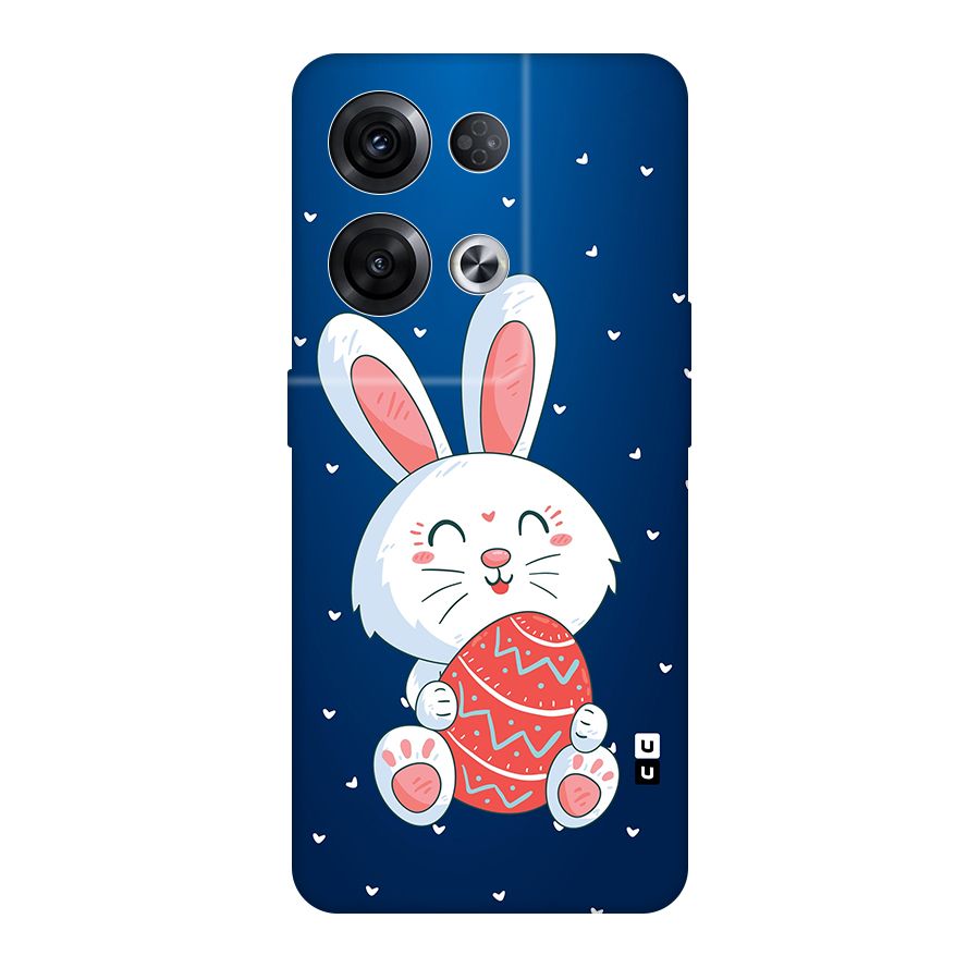 Happy Festive Bunny Original Polycarbonate Back Case for Oppo Reno8 Pro 5G