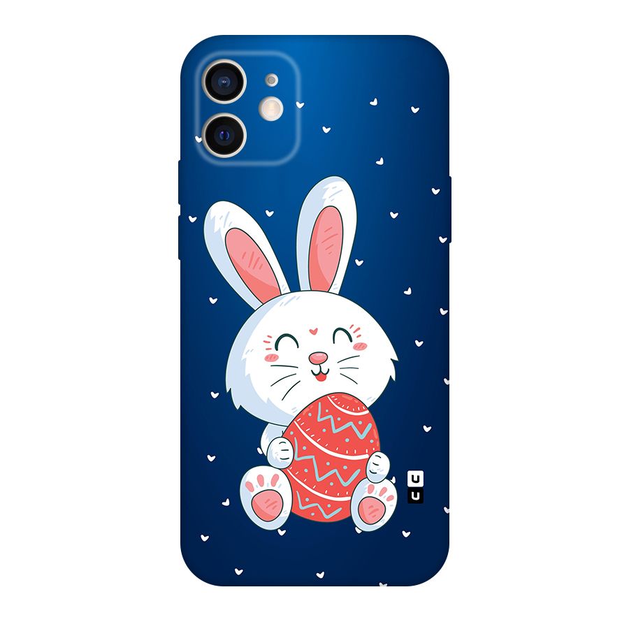 Happy Festive Bunny Original Polycarbonate Back Case for iPhone 12