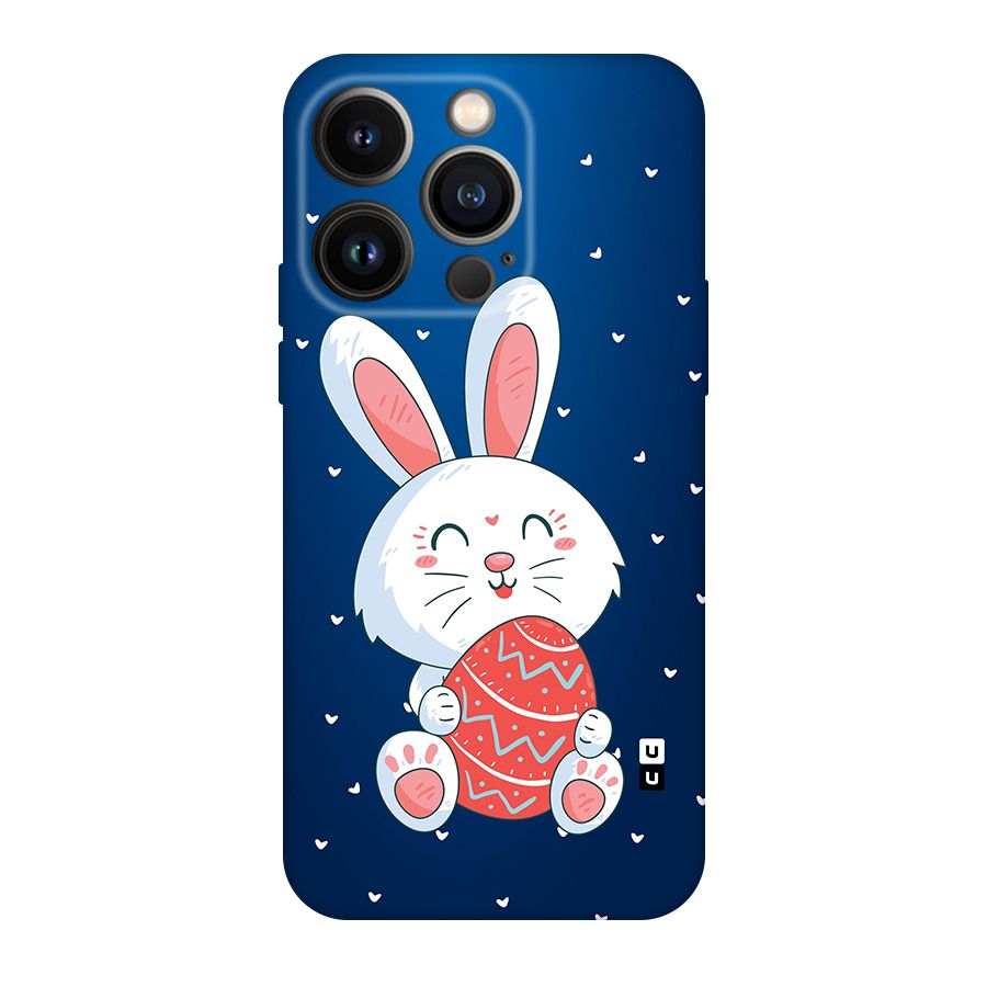 Happy Festive Bunny Original Polycarbonate Back Case for iPhone 14 Pro