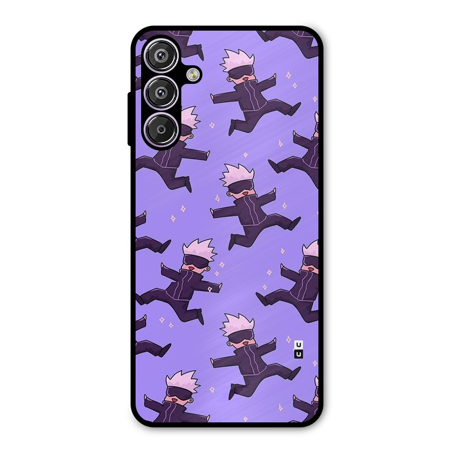 Happy Gojo Metal Back Case for Galaxy F15