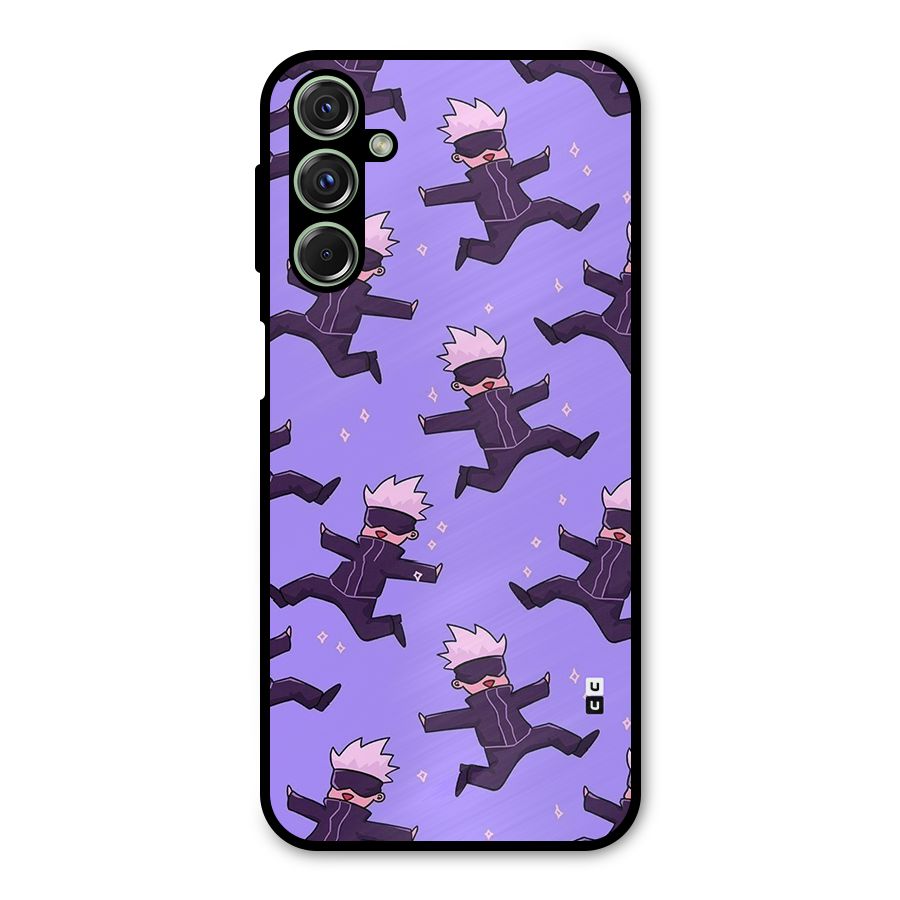 Happy Gojo Metal Back Case for Galaxy F34