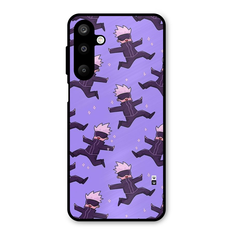 Happy Gojo Metal Back Case for Galaxy M16