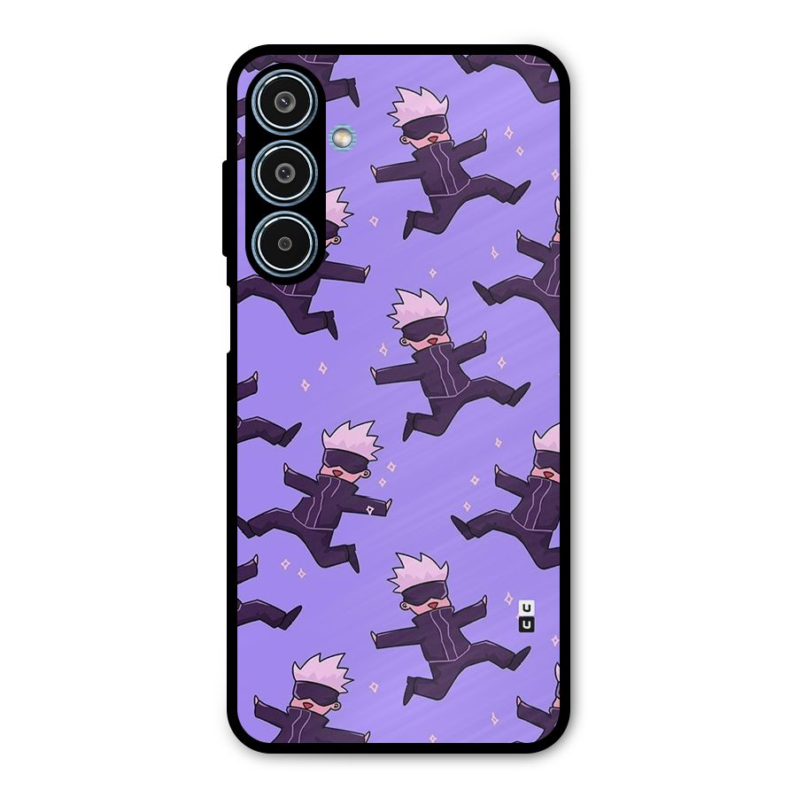 Happy Gojo Metal Back Case for Galaxy M35