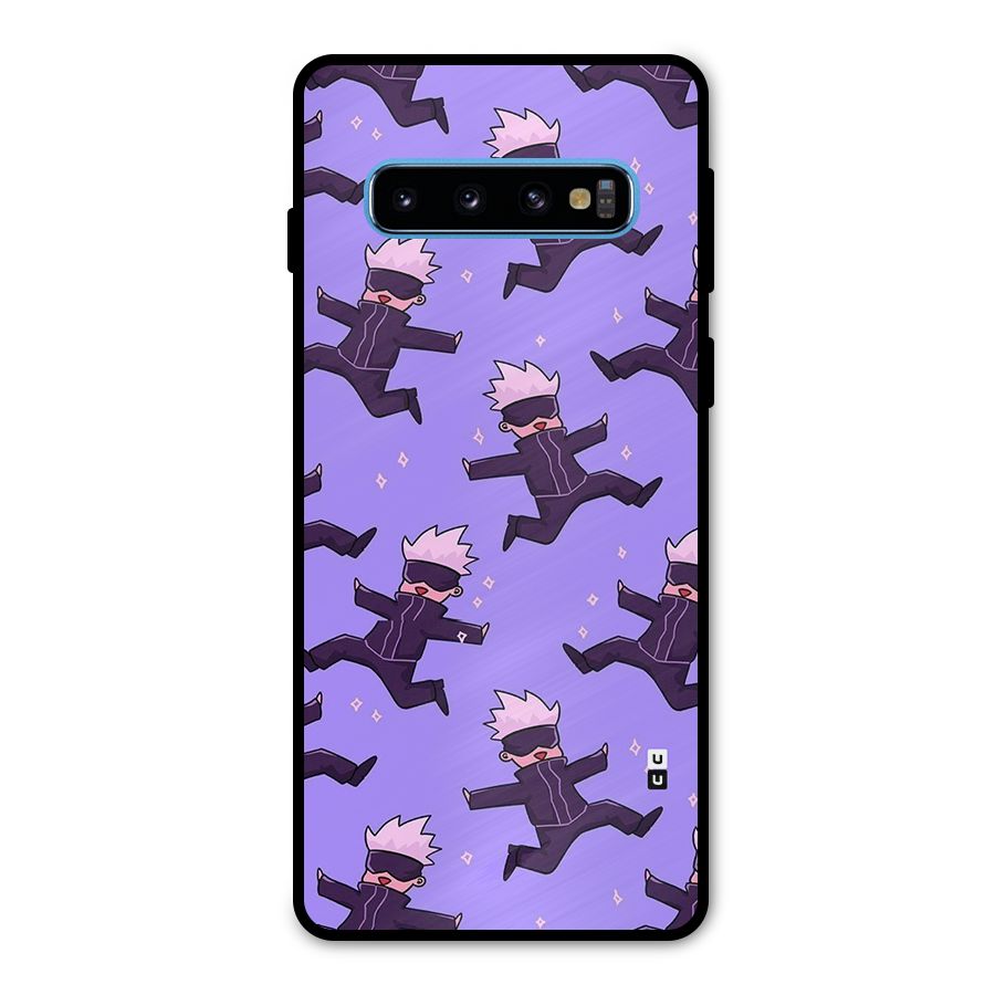 Happy Gojo Metal Back Case for Galaxy S10