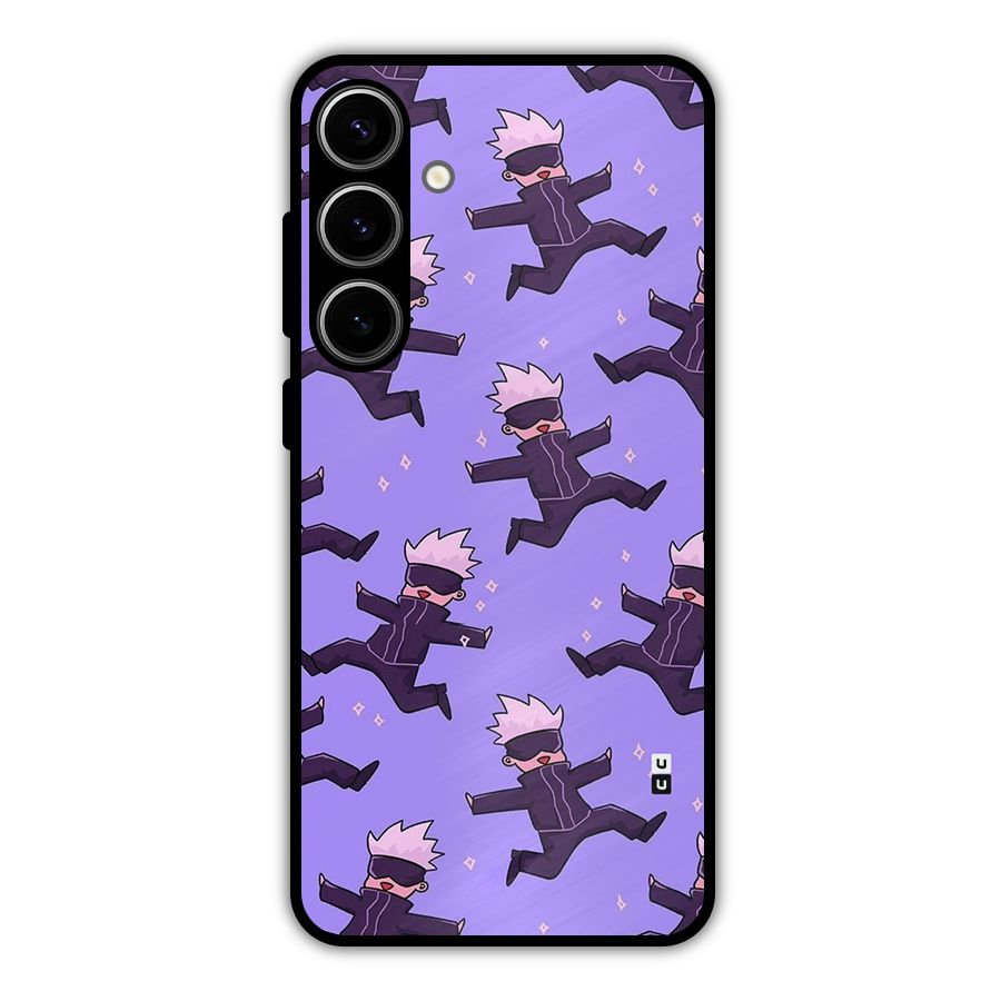 Happy Gojo Metal Back Case for Galaxy S24 Plus