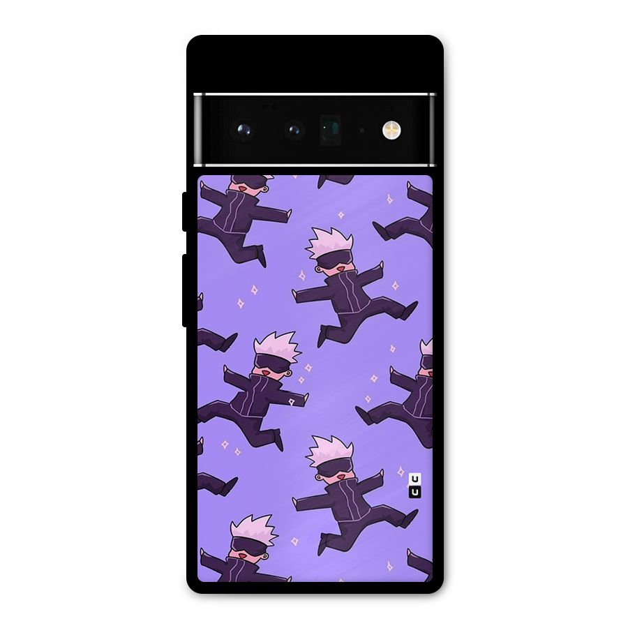 Happy Gojo Metal Back Case for Google Pixel 6 Pro