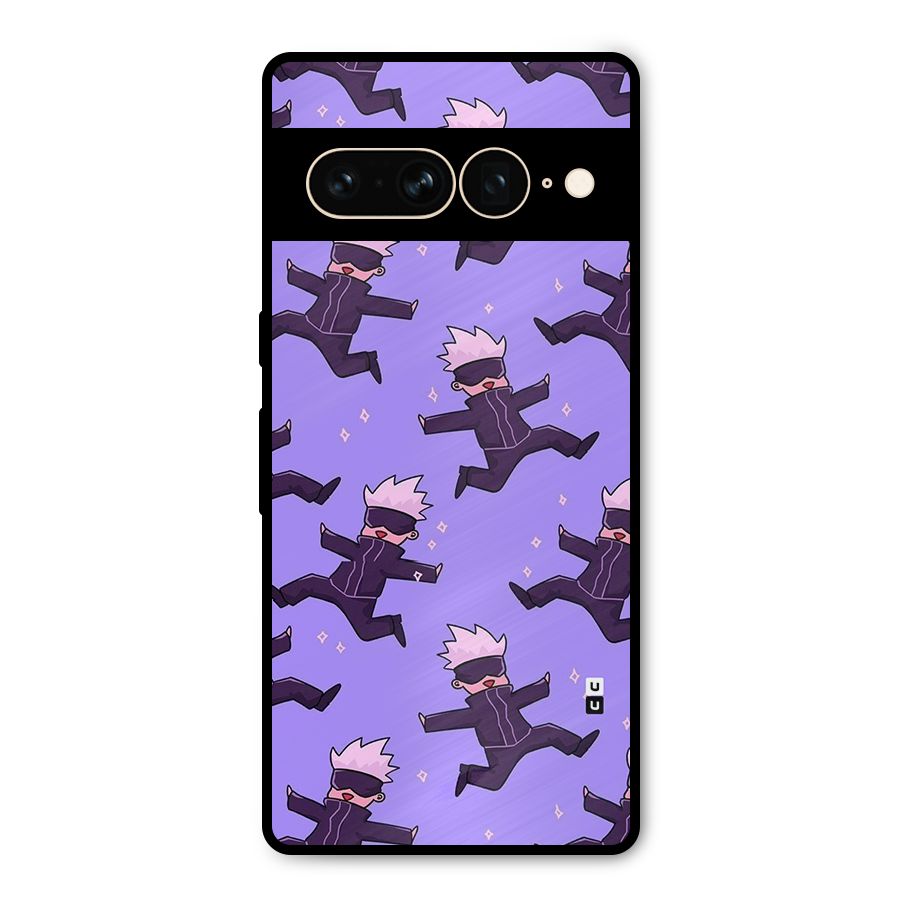 Happy Gojo Metal Back Case for Google Pixel 7 Pro