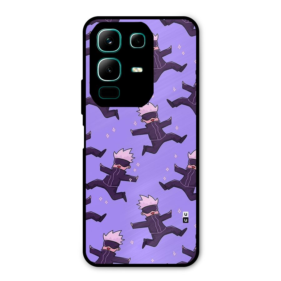 Happy Gojo Metal Back Case for Infinix Note 50x