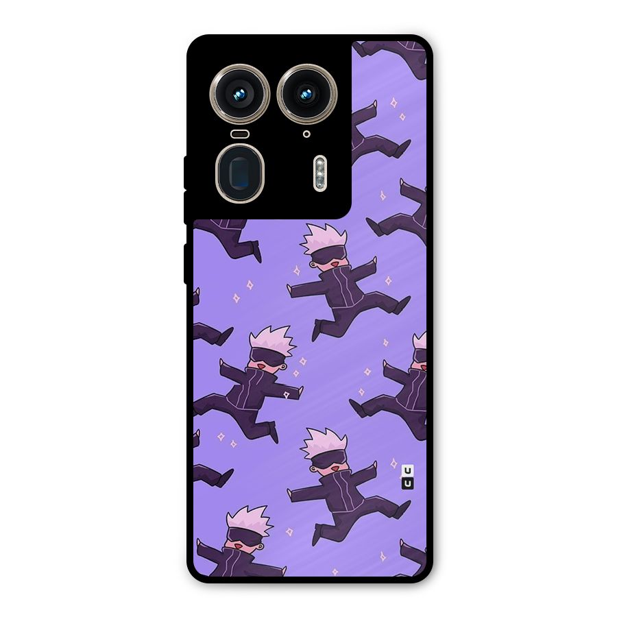 Happy Gojo Metal Back Case for Motorola Edge 50 Ultra