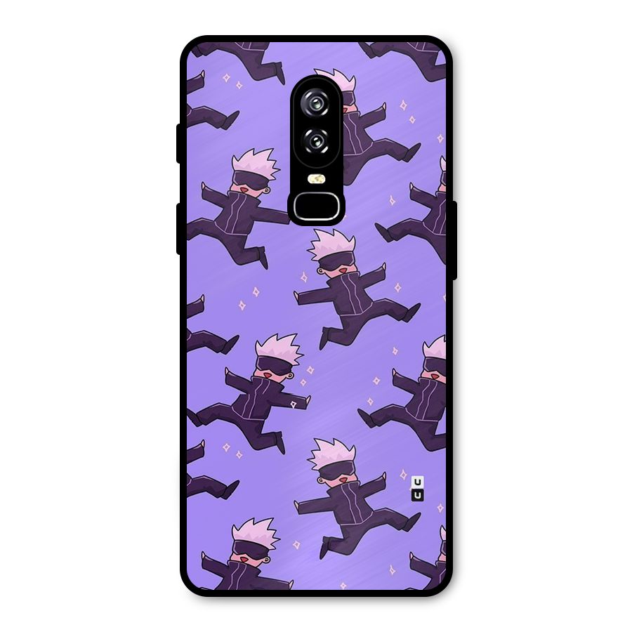 Happy Gojo Metal Back Case for OnePlus 6