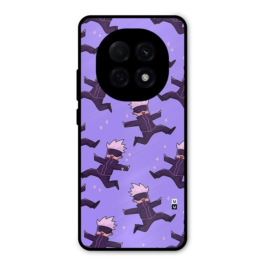 Happy Gojo Metal Back Case for Oppo F29 Pro