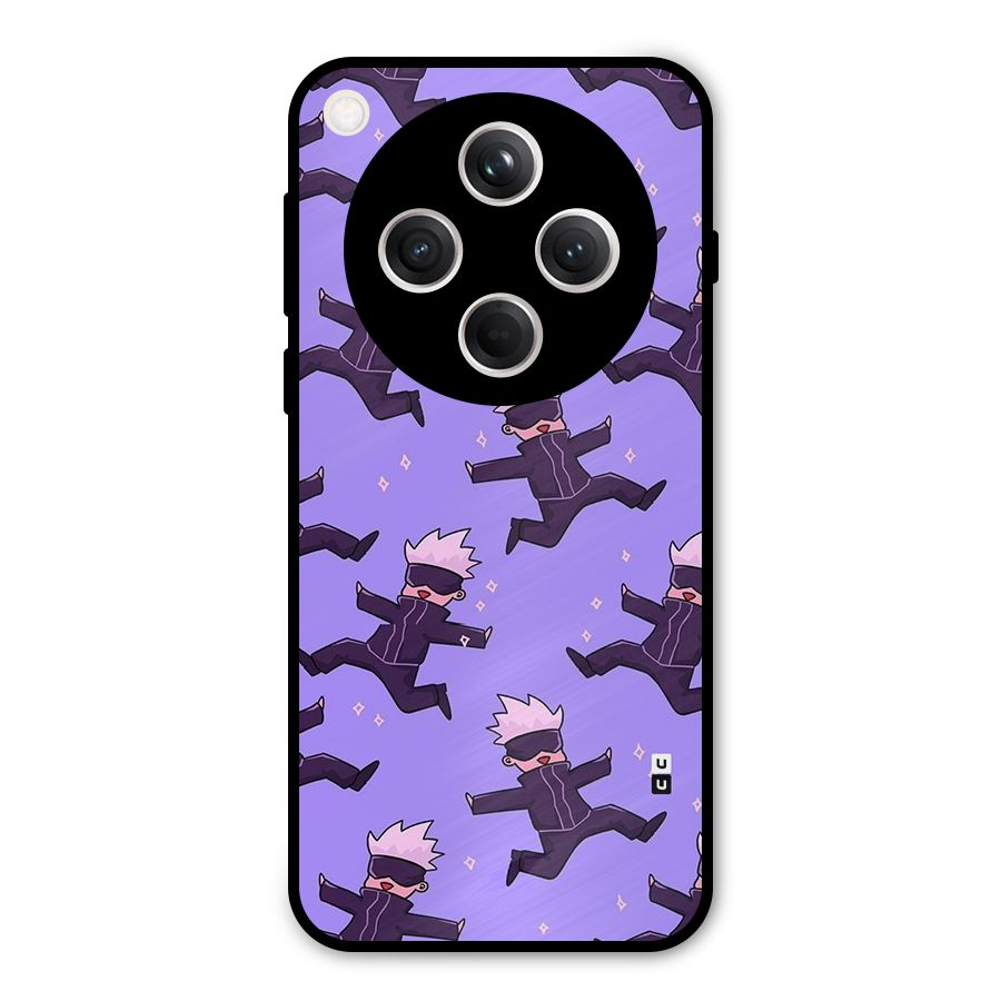 Happy Gojo Metal Back Case for Oppo Find X8