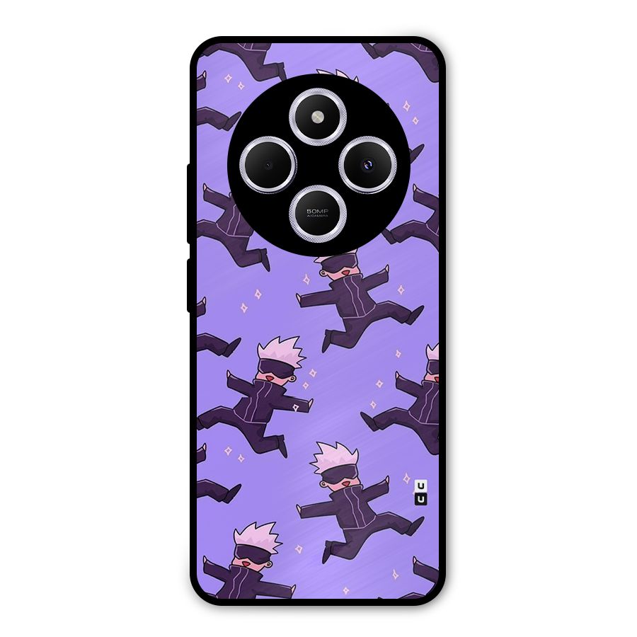Happy Gojo Metal Back Case for Poco M7