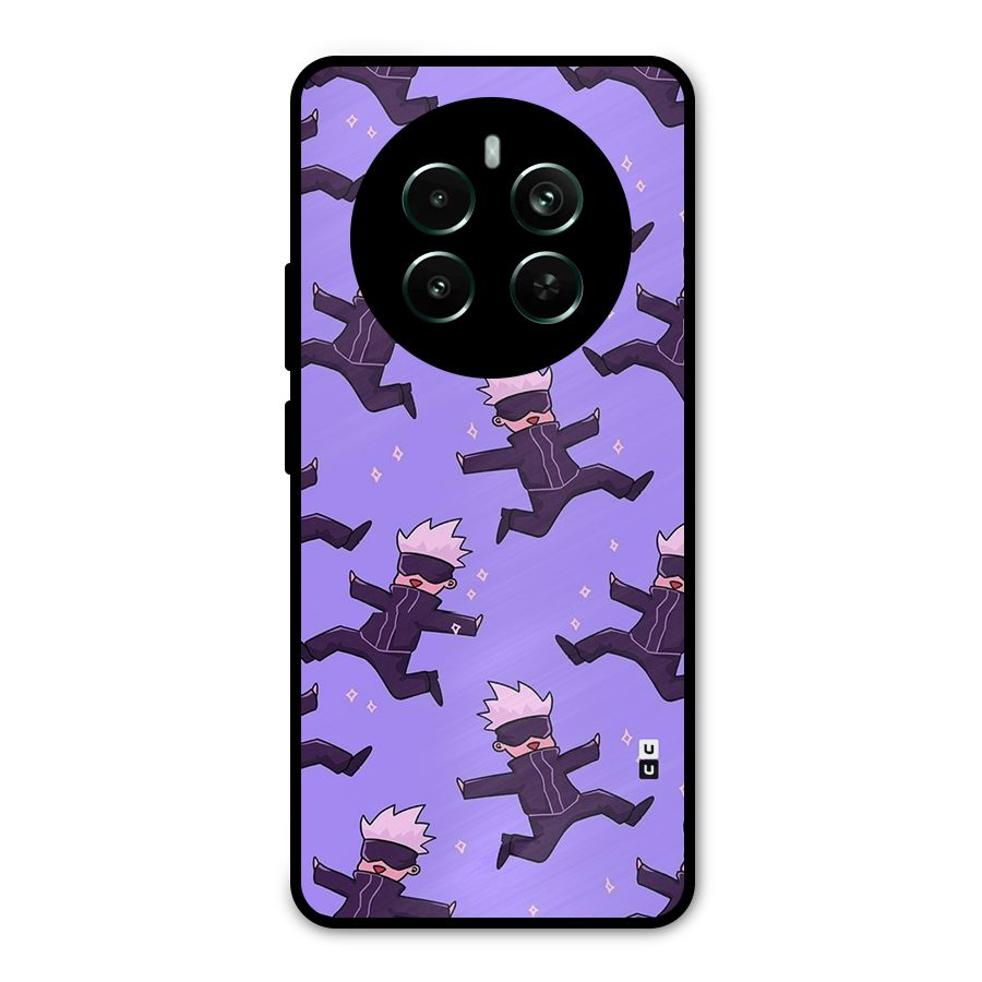 Happy Gojo Metal Back Case for Realme 12 Pro Plus