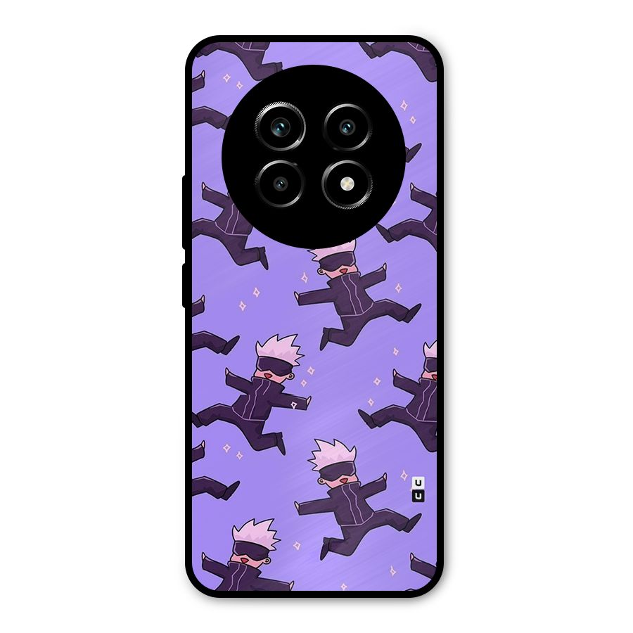 Happy Gojo Metal Back Case for Realme 13 Pro