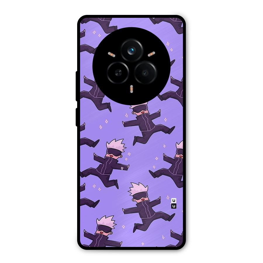 Happy Gojo Metal Back Case for Realme 14 Pro