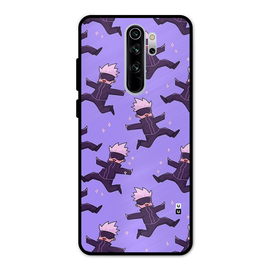 Happy Gojo Metal Back Case for Redmi Note 8 Pro