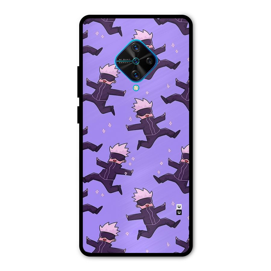 Happy Gojo Metal Back Case for Vivo S1 Pro