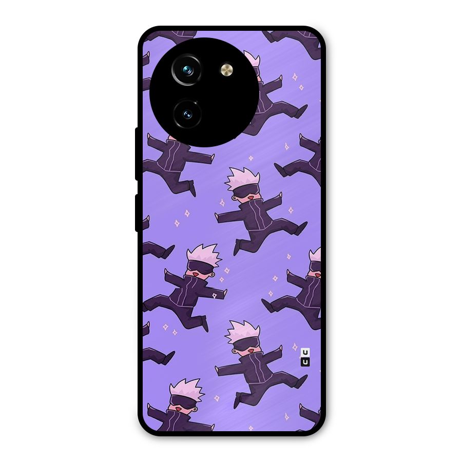 Happy Gojo Metal Back Case for Vivo T3x