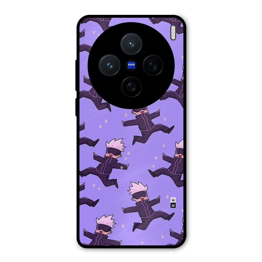 Happy Gojo Metal Back Case for Vivo X200