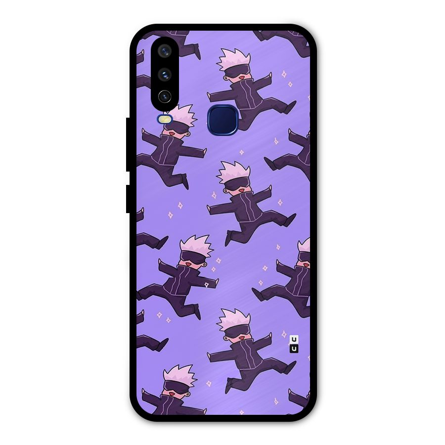 Happy Gojo Metal Back Case for Vivo Y12
