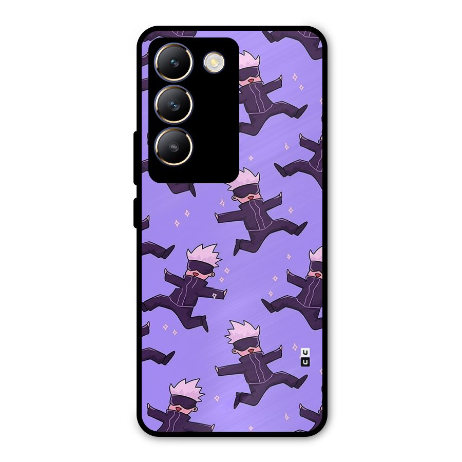 Happy Gojo Metal Back Case for Vivo Y200e